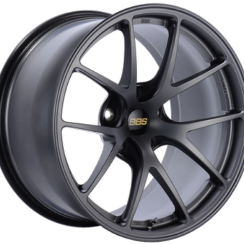 Alternative view of BBS RI-A 18x9.5 5x114.3 ET35 Matte Graphite Wheel -82mm PFS/Clip Required