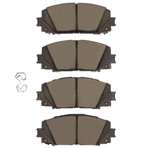 Alternative view of DFC 06-18 Toyota Yaris (USA/Canada) Front 5000 Advanced Ceramic Brake Pads and Hardware Kit