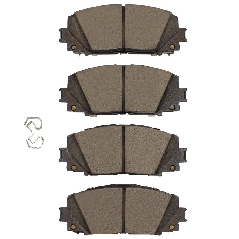 DFC 06-18 Toyota Yaris (USA/Canada) Front 5000 Advanced Ceramic Brake Pads and Hardware Kit - Image 2