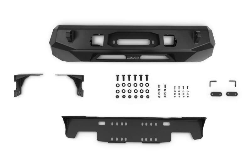 DV8 Offroad 16-23 Toyota Tacoma Center Mount Winch Front Bumper - Image 8