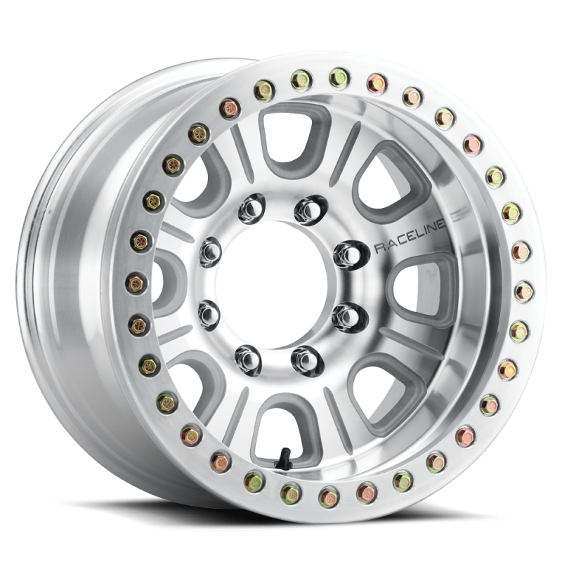 Raceline RT233 Monster 17x9.5in / 8x170 BP / -32mm Offset / 130.81mm Bore - Machined Beadlock Wheel - Image 3
