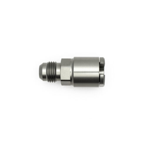 DeatschWerks 6AN Male Flare to 1/4in Female EFI Quick Connect Adapter - Image 3