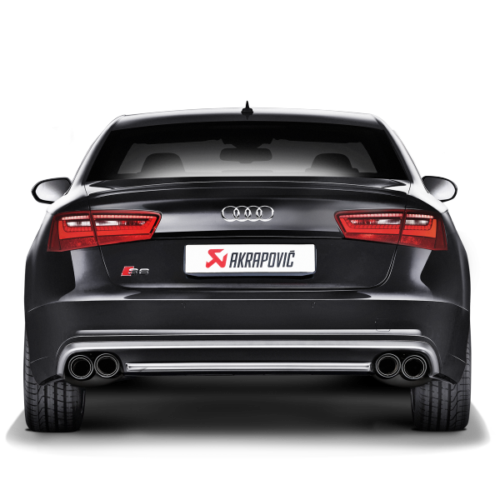 Akrapovic Evolution Line Cat Back (Titanium) w/ Carbon Tips for 13-17 Audi S6 Avant/Limousine (C7) - Image 7