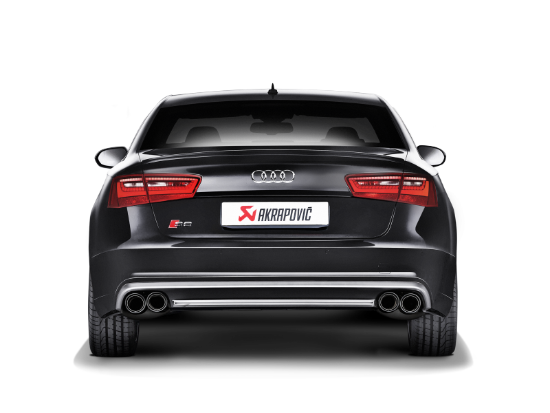 Akrapovic Evolution Line Cat Back (Titanium) w/ Carbon Tips for 13-17 Audi S6 Avant/Limousine (C7) - Image 7