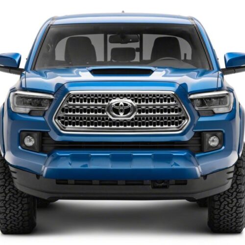 Raxiom for 2016-2023 Toyota Tacoma w/ Factory Halogen DRL LED Headlights- Black Housing (Clear Lens) - Image 3