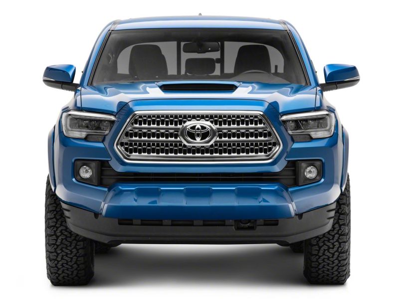 Raxiom for 2016-2023 Toyota Tacoma w/ Factory Halogen DRL LED Headlights- Black Housing (Clear Lens) - Image 3