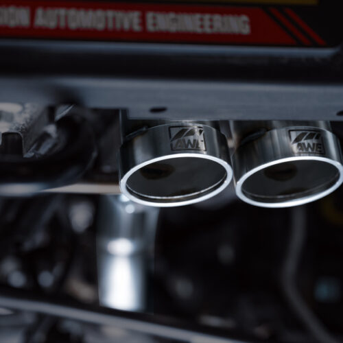 AWE Tuning Cat-Back SwitchPath Exhaust (No Tips) for 22-24 Ford Bronco Raptor 4WD Dual BashGuards - Image 5