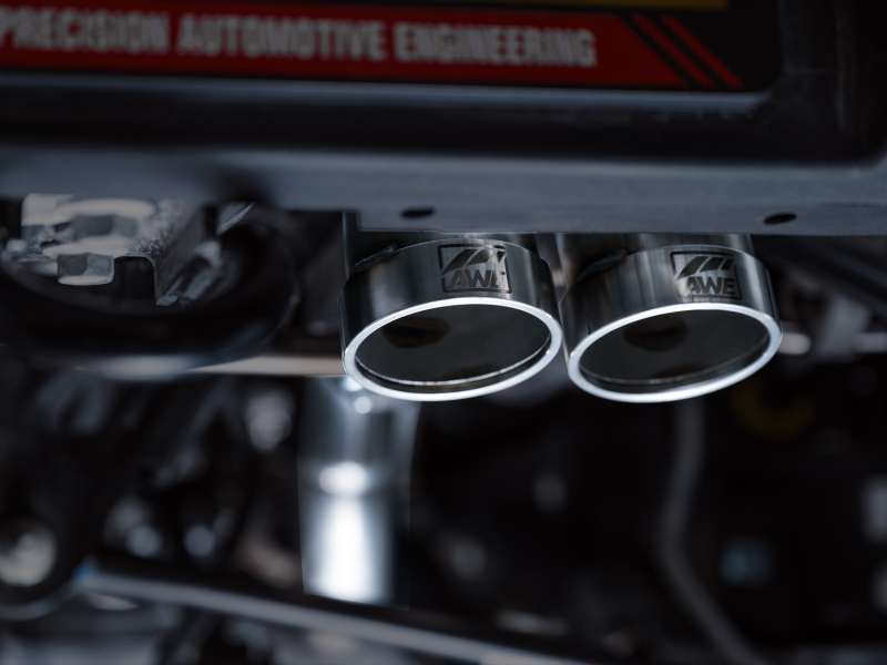 AWE Tuning Cat-Back SwitchPath Exhaust (No Tips) for 22-24 Ford Bronco Raptor 4WD Dual BashGuards - Image 5