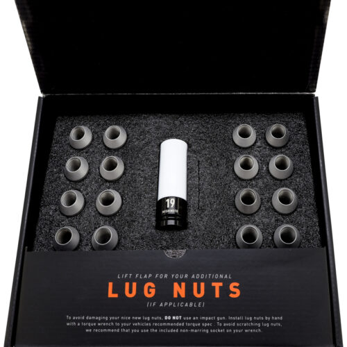 Mishimoto Steel Locking Lug Nuts M14x1.5 20pc Set Black - Image 5