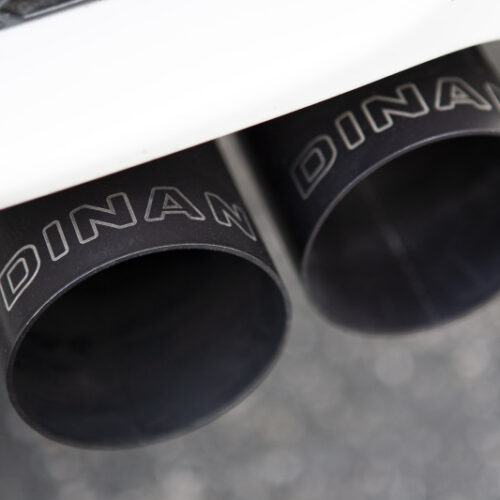 Dinan for 08-13 BMW M3 (E92/E93) Free Flow Axleback Exhaust System - Black Tips - Image 10