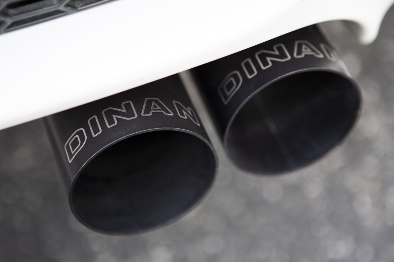 Dinan for 08-13 BMW M3 (E92/E93) Free Flow Axleback Exhaust System - Black Tips - Image 10