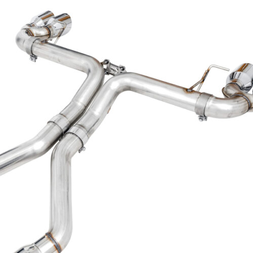 AWE Tuning Track Edition Exhaust - Quad Chrome Silver Tips for 2019+ BMW M340i (G20) - Image 8