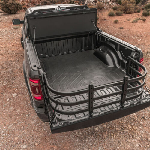 AMP Research BedXtender HD Max - Black for 19-23 Ram 1500 (Excl. RamBox/Multi-Funct Tailgates) Std Cab - Image 7