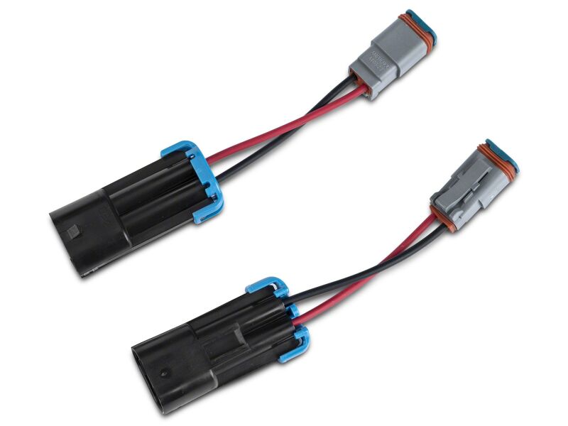 Raxiom for 2007-2009 Jeep Wrangler JK Axial Series H10 to Deutsch Fog Light Wire Harness Adapter Kit