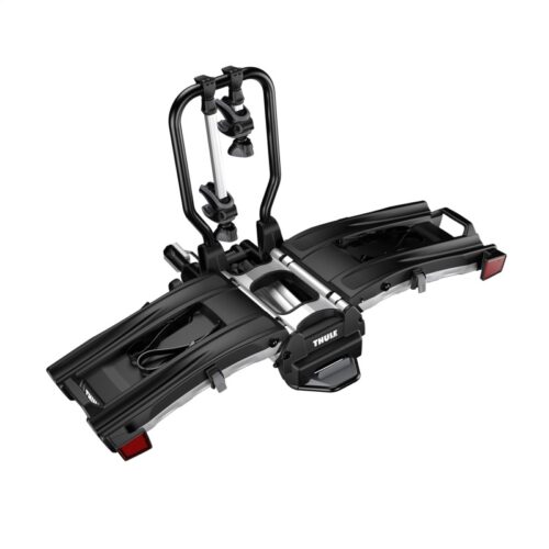Alternative view of Thule EasyFold XT 2 - Fully Foldable Platform Hitch Bike Rack (Up to 2 Bikes) - Black/Silver