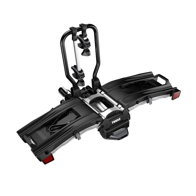 Thule EasyFold XT 2 - Fully Foldable Platform Hitch Bike Rack (Up to 2 Bikes) - Black/Silver - Image 2
