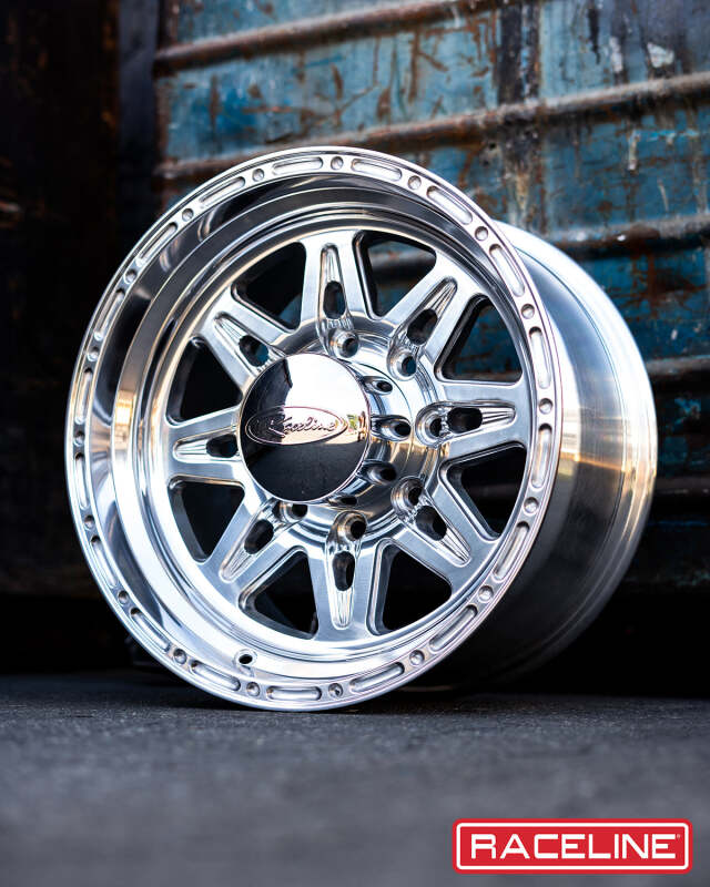 Raceline 888 Renegade 16x8in / 8x170 BP / 0mm Offset / 130.81mm Bore - Polished Wheel - Image 4