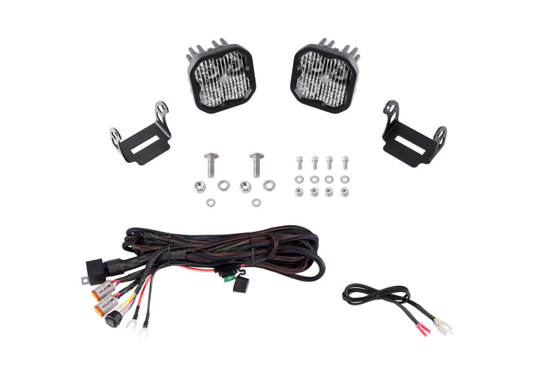 Diode Dynamics 2021 Ford Bronco SS3 LED Ditch Light Kit - Pro White Combo - Image 7