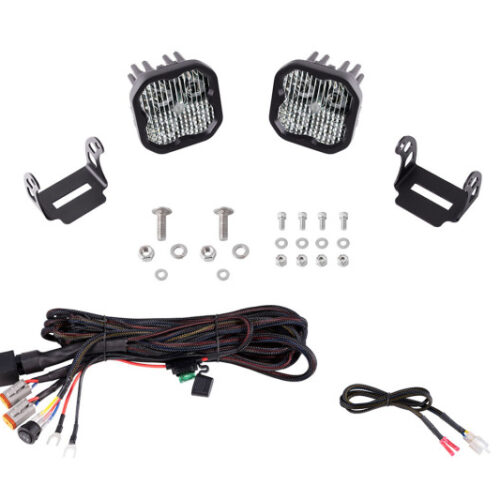 Diode Dynamics 2021 Ford Bronco Sport SS3 LED Ditch Light Kit - White Combo - Image 7