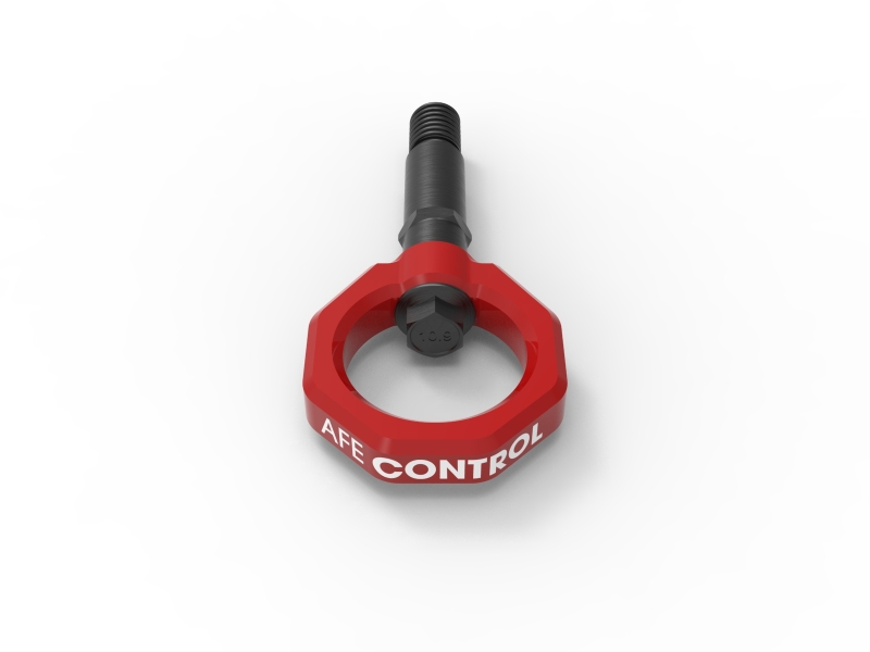 aFe Power Control Rear Tow Hook Red 20-21 Toyota GR Supra (A90) - Image 4