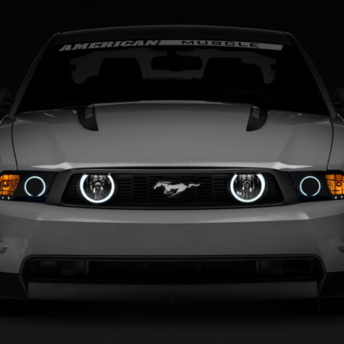 Raxiom for 2005-2012 Ford Mustang GT LED Halo Fog Lights (Chrome) - Image 8