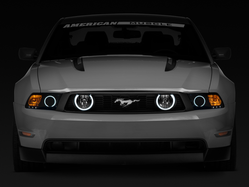 Raxiom for 2005-2012 Ford Mustang GT LED Halo Fog Lights (Chrome) - Image 8