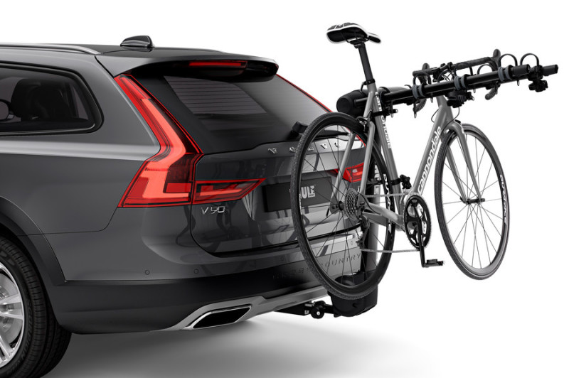 Thule Apex XT 4 - Hanging Hitch Bike Rack w/HitchSwitch Tilt-Down (Up to 4 Bikes) - Black - Image 3
