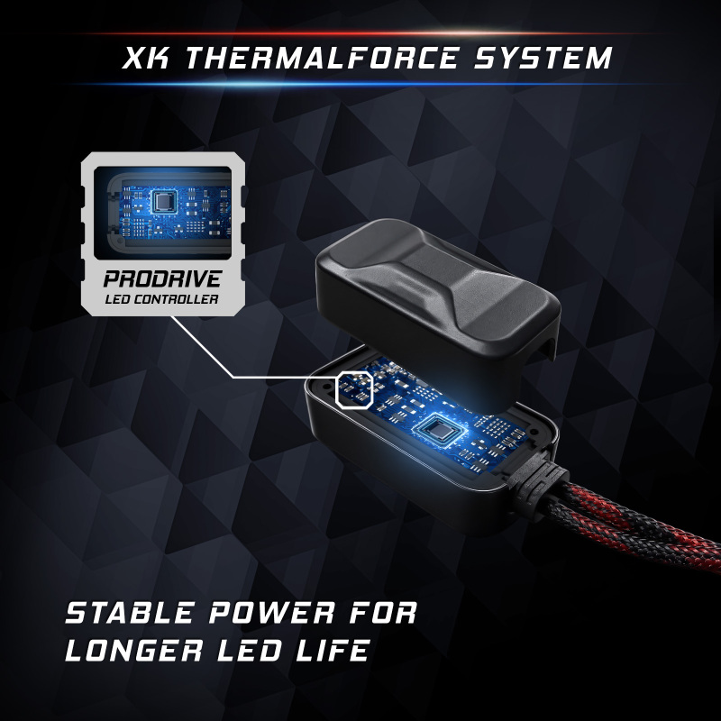 XKGlow 9007 Platinum LED Bulb Kit - Image 7