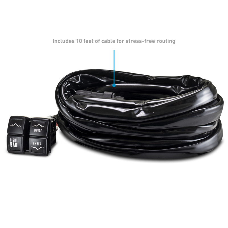 Borne Off-Road Light Bar Wire Harness For 30-50in Bar - Image 7
