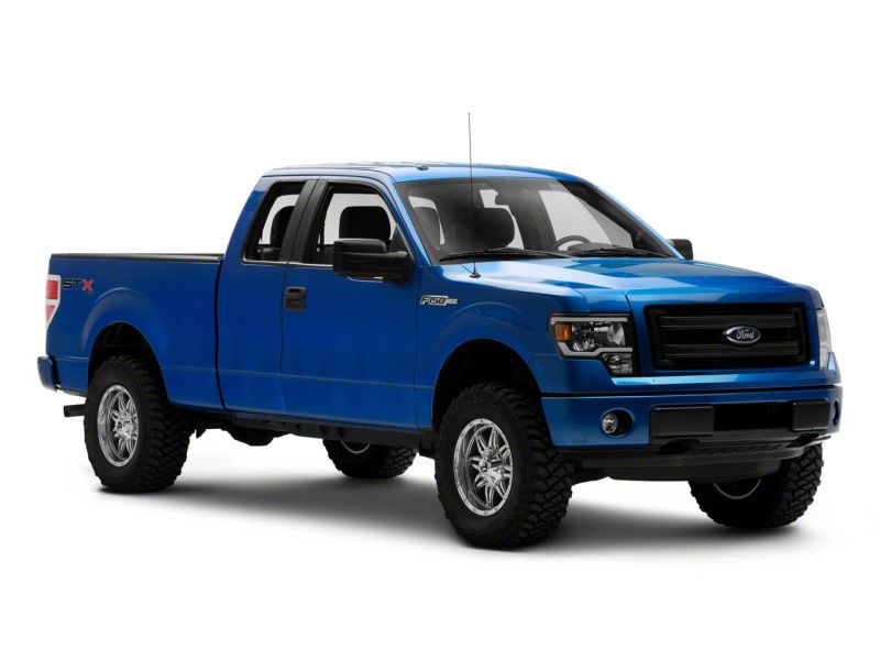 Raxiom for 2009-2014 Ford F-150 Axial Series Headlights w/ LED Bar- Black Housing (Clear Lens) - Image 9