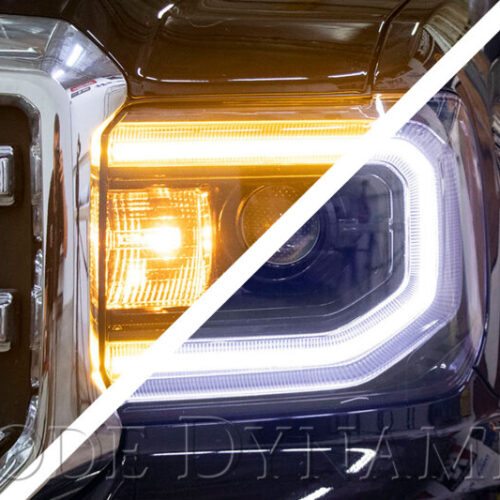 Diode Dynamics GMC Sierra LED Halos Switchback 16-18 Sierra 1500 - Image 2
