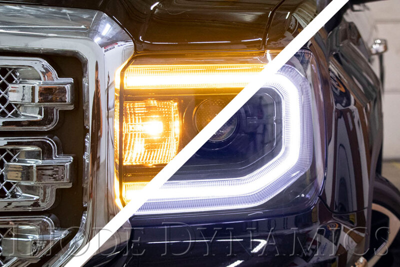 Diode Dynamics GMC Sierra LED Halos Switchback 16-18 Sierra 1500 - Image 2