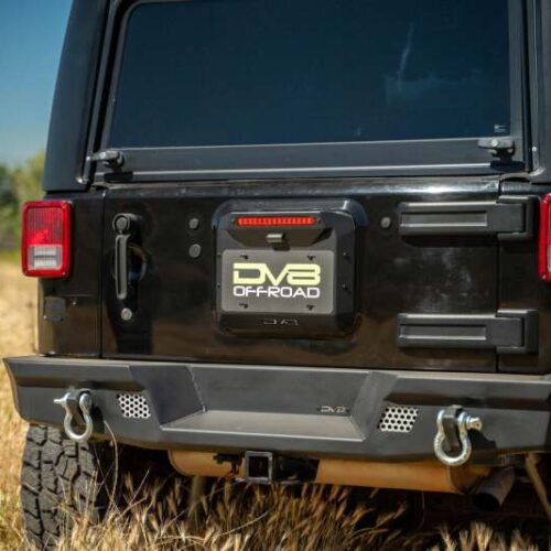 DV8 Offroad 07-18 Jeep Wrangler JK Spare Tire Delete - Image 7