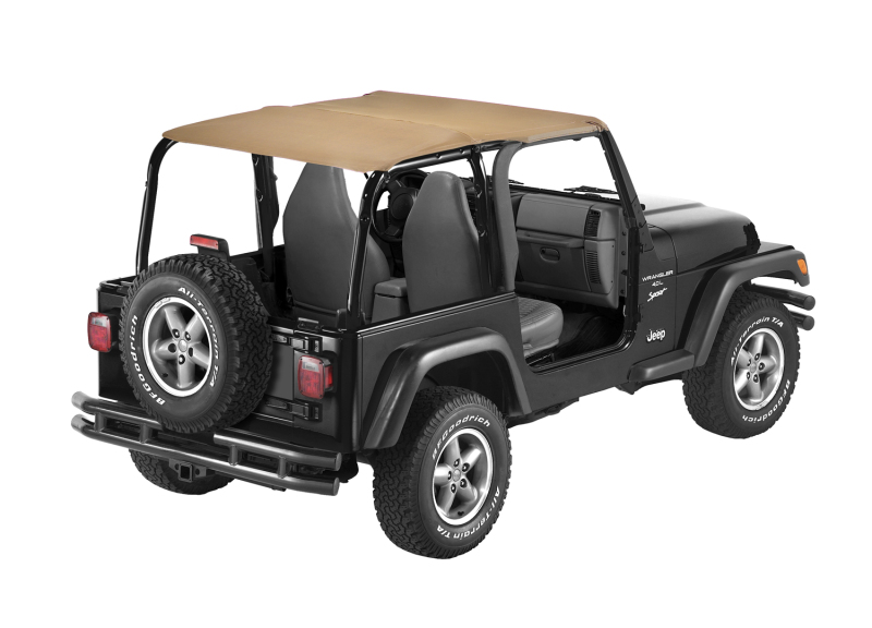 Bestop 97-02 Jeep Wrangler TJ Strapless Safari Bikini (Spice)