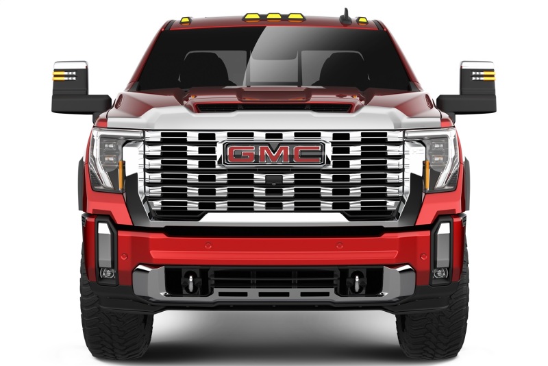 Husky Liners 17-20 Ford Fusion Grille Fascia Mount Aeroskin Hood Protector - Chrome - Image 2
