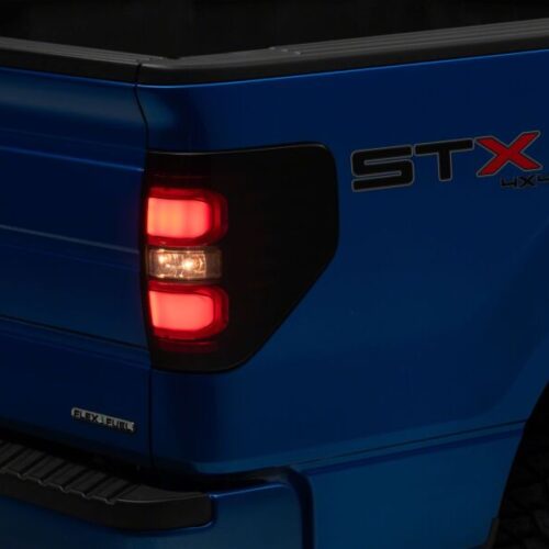 Raxiom for 2009-2014 Ford F-150 Styleside Axial Series LED Tail Lights- Black Housing- Smoked Lens - Image 7
