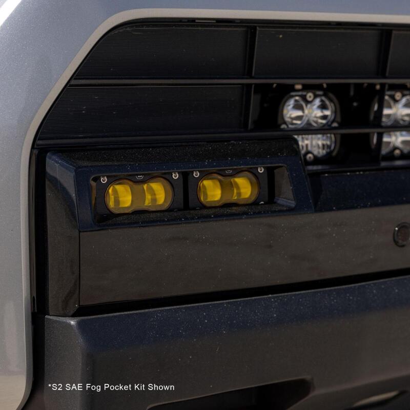 Baja Designs for 2025 Toyota 4Runner S2 Sport Fog Pocket Light Kit - Amber - Image 2