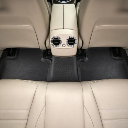 3D MAXpider 2022 Tesla Model X Kagu 2nd Row Floormats - Black - Image 2