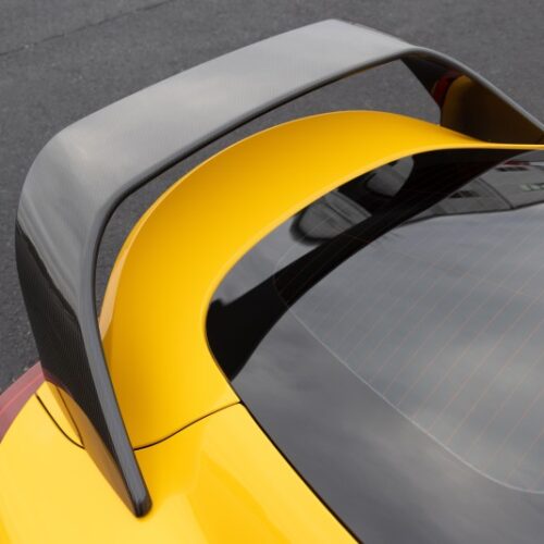 Dinan 20-26 Toyota GR Supra (A90/A91) Carbon Fiber High-Rise Rear Spoiler - Image 10