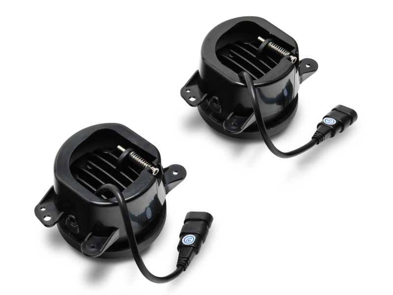 Raxiom for 2007-2022 Jeep Wrangler JK/JL Axial Series Tri-Bar LED Fog Lights- White - Image 9