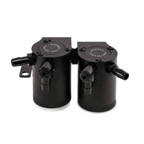 Mishimoto Baffled Oil Catch Can - Black for 09+ Nissan 370Z Direct Fit - Image 3