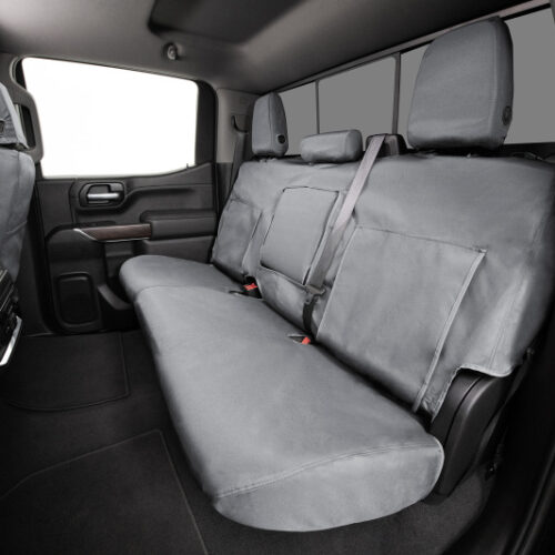 Covercraft 2024+ Toyota Corolla Cross Endura Waterproof SeatSaver Front Row Seat Covers - Grey - Image 6