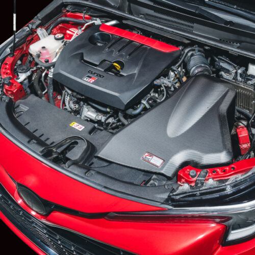 Alternative view of AWE Tuning Intake for 23-24 Toyota GR Corolla S-FLO Carbon Fiber