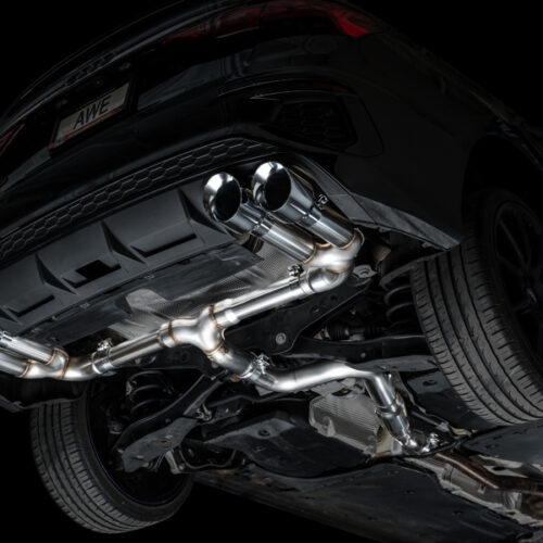 AWE Tuning Track Edition Exhaust - Chrome Silver Tips for 22-24 Audi 8Y S3 - Image 10