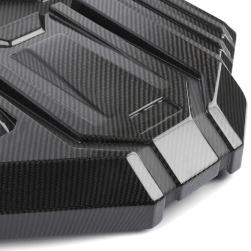 Dinan for 21-27 BMW M2/M3/M4 (G80/G82/G87) Gloss Carbon Fiber Engine Cover w/Matte Accents - Image 5