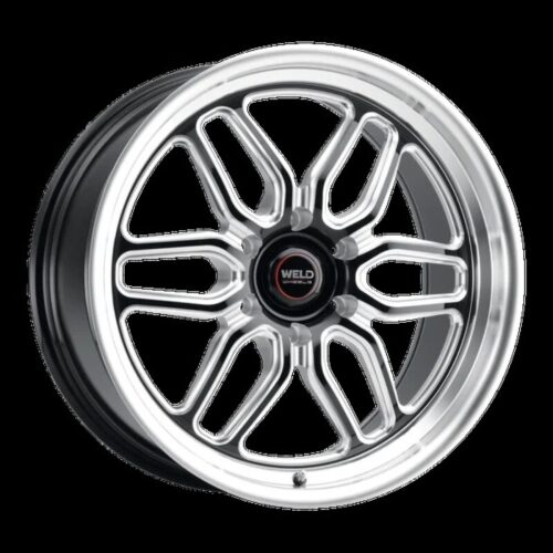 Weld Racing 20x10 Laguna 6 Drag 6x139.7 ET38 BS7.00 Gloss BLK MIL DIA 106.1
