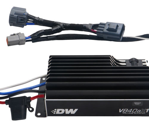 DeatschWerks VB40AX1 Voltage Booster with Plug-N-Play Harness for for 2010-2025 Ford Mustang