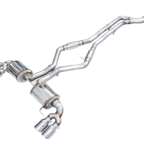 AWE Tuning Touring Edition Exhaust - Chrome Silver Tips for 22-26 BMW M240i (G42)