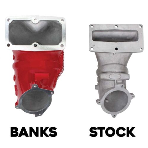 Banks Power 13-18 Dodge RAM 6.7L Monster-Ram Intake System W/Fuel Line-Chassis Cab Red - Image 2