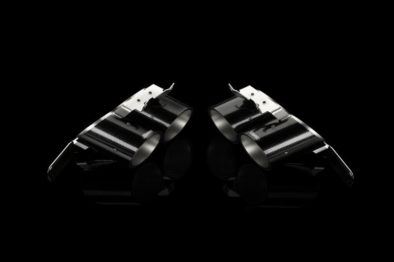 Akrapovic Tail Pipe Set (Carbon) for 09-14 Lamborghini Gallardo LP 550-2 Coupe - Image 3